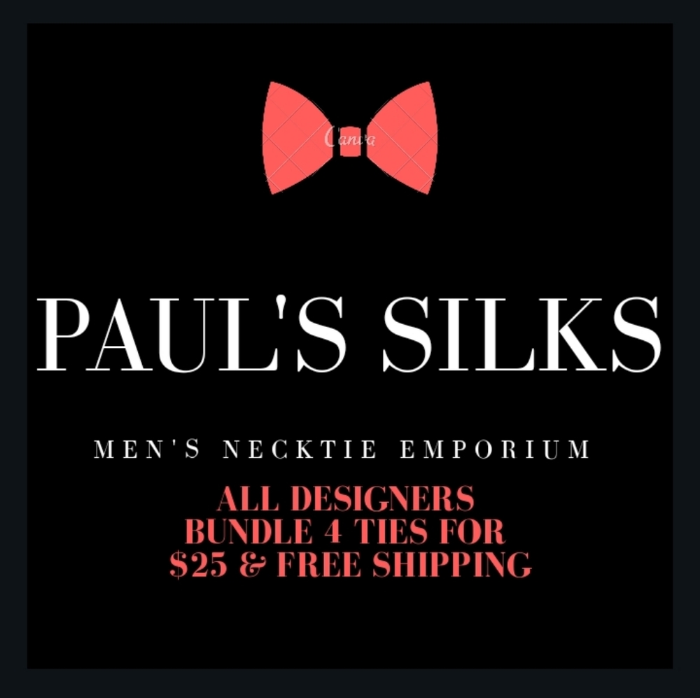 Vintage Silk Mens Neckties